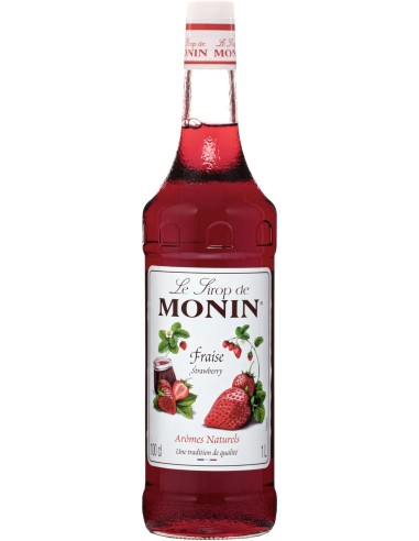 Monin Strawberry Syrup 1L