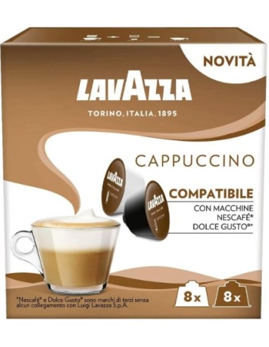 Lavazza Coffee Capsules Cappuccino 128g