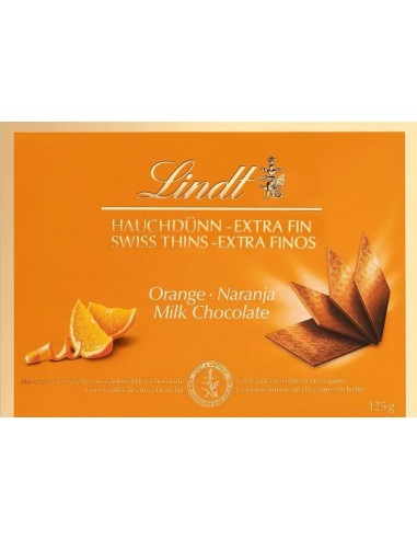 Lindt Thins Orange 125g