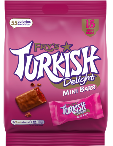 Fry's Turkish Delight Mini Bars 225g