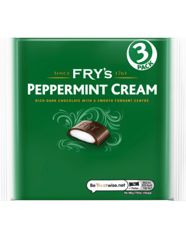 Fry's Peppermint Cream 3Pk 147g
