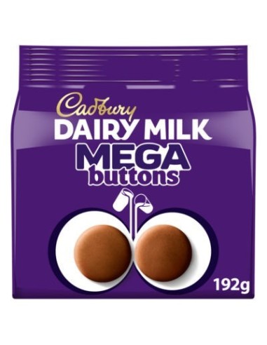 Cadbury Dairy Milk Mega Buttons Chocolate 192g