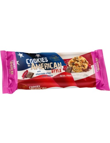 Bogutti American Cookies Chocolate & Raisins 120g