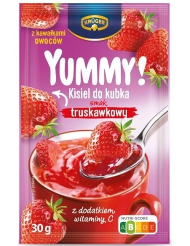 Krüger Yummy! Strawberry Kissel 30g