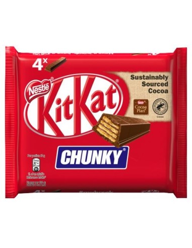 Kit Kat Chunky 4Pk 160g