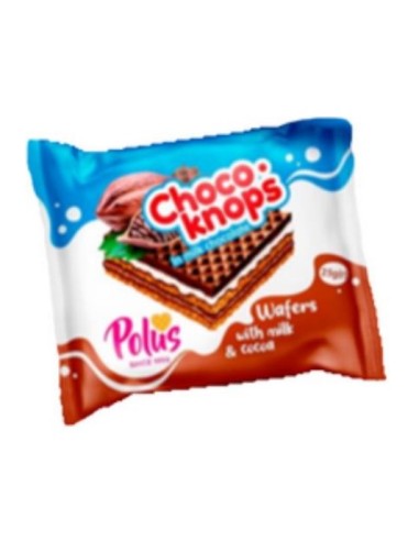 Polus Choko Knops Wafer with Milk & Cacao 25g