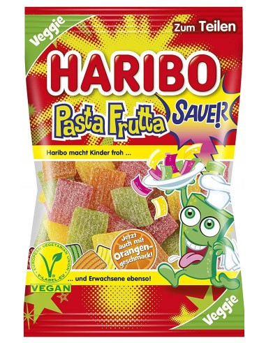 Haribo Pasta Frutta Sour (Vegan) 160g