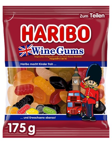 Haribo Wine Gums 175g