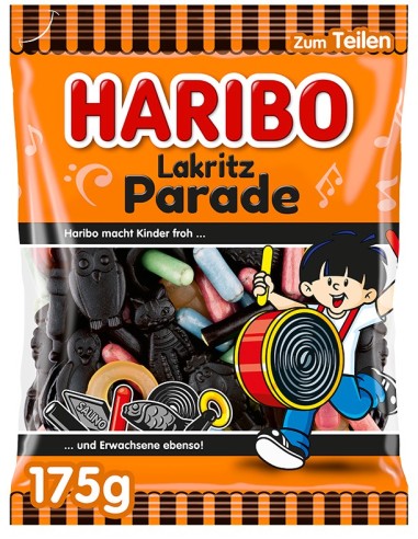 Haribo Lakritz Parade 175g