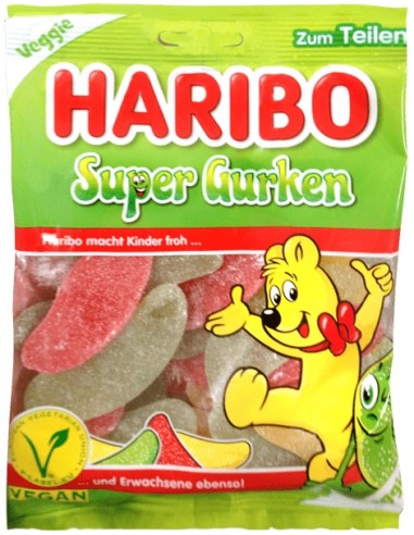 Haribo Super Gurken - Vegan 175g