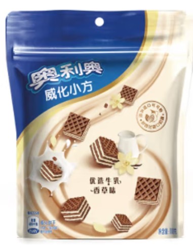 Oreo Wafer Small Fang Preferred Milk Vanilla Flavor 100g