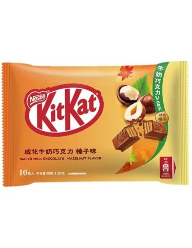 Kit Kat Milk Chocolate Hazelnut Flavor 120g