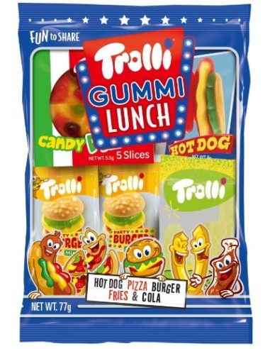 Trolli Lunch Bag of Gummies 77g