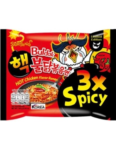Samyang Noodles Triple Spicy 140g