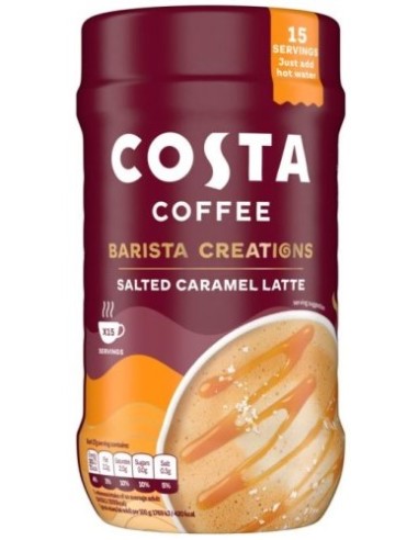 Costa Coffee Barista Creations Instant Salted Caramel Latte 255g