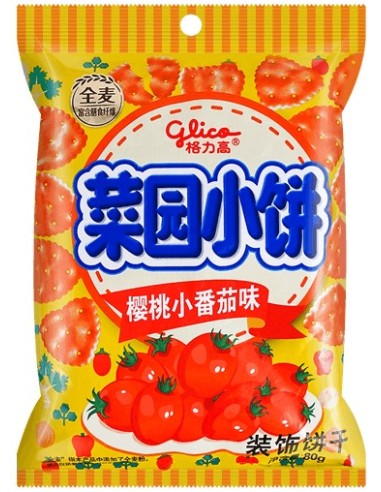 Glico Vegetable Garden Tomato Flavor 50g