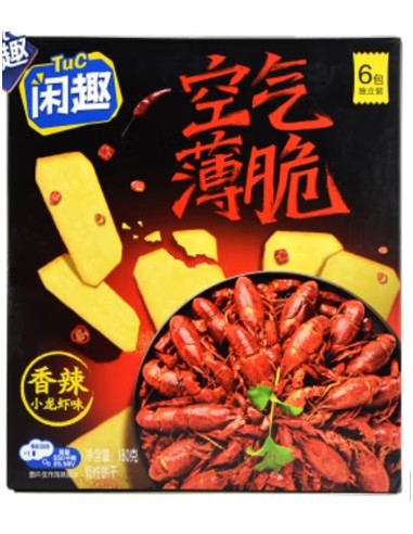 Tuc Shortbread Spicy Crayfish Flavor 180g