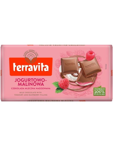 Terravita Joghurt & Raspberry 100g