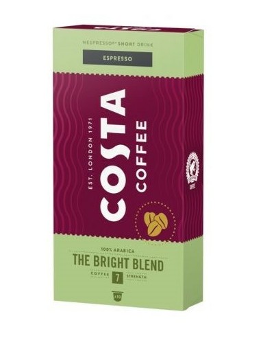 Costa Coffee Capsules The Bright Blend 8pcs 57g