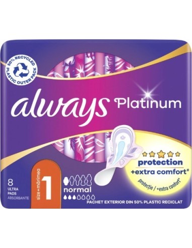 Always Pad Ultra Platinum Normal 8pcs