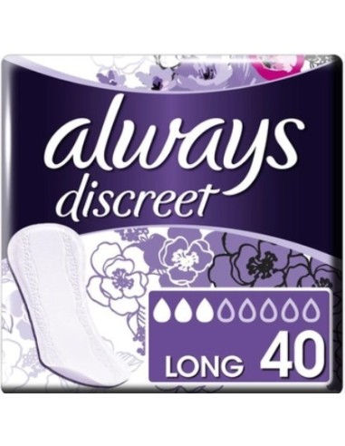 Always Liner Discreet Long 40pcs