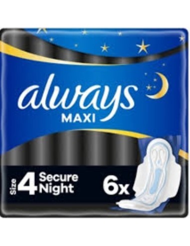 Always Pad Thick Maxi Night 6pcs