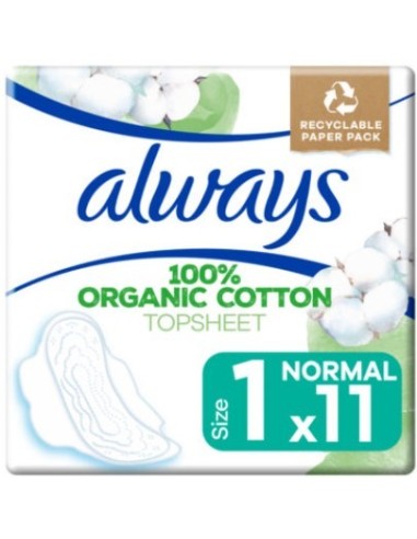 Always Pad Ultra Organic Cotton 11pcs