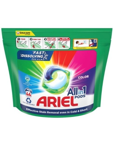 Ariel Liquid Tabs Color 44 Units