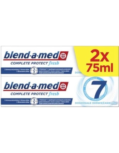 Blend-A-Dent Complete Extra Fresh Duo Pack 2x75ml