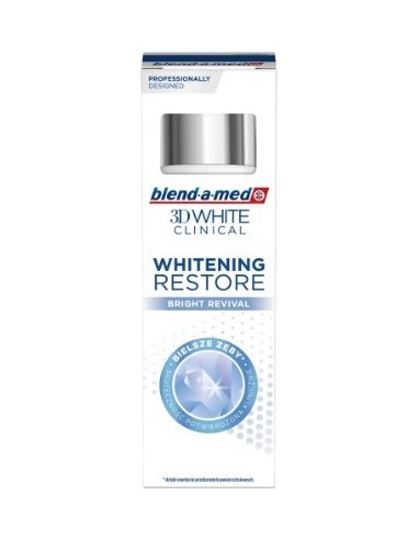 Blend-A-Dent Toothpaste 3D White Clinical Bright Revival 75ml