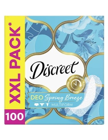 Discreet Liner Deo Spring Breez 100pcs