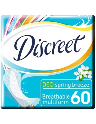 Discreet Liner Deo Spring Breeze 60pcs