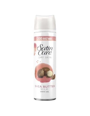 Gillette Satin Care Shaving Gel Dry Skin 200ml