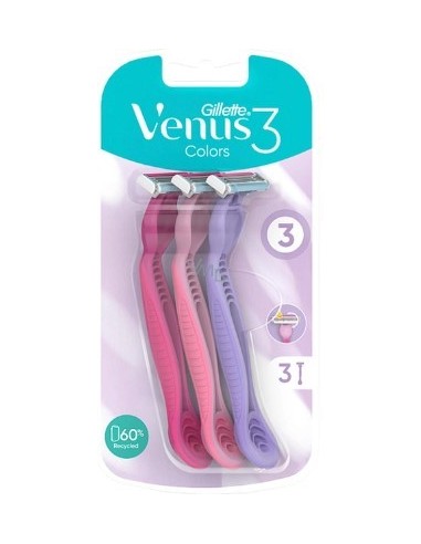 Gillette Venus 3 Colors 3pcs