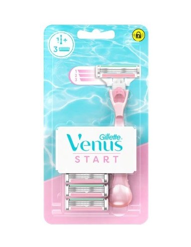 Gillette Venus Start Handle + 3 Blades 1pc