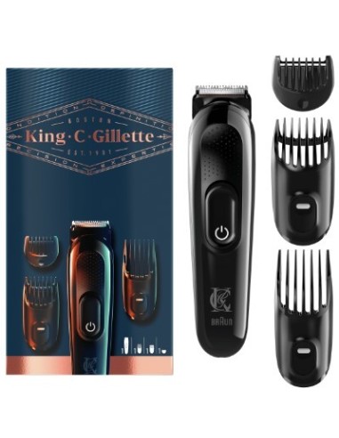 Gillette King C Beard Trimmer Kit, 1set 1pc