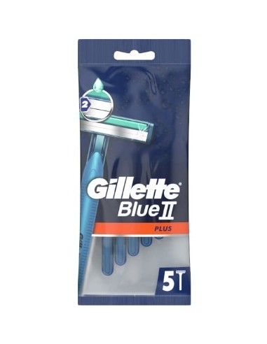 Gillette Blue 2 Plus Ultra Grip 5 Razors 1pc