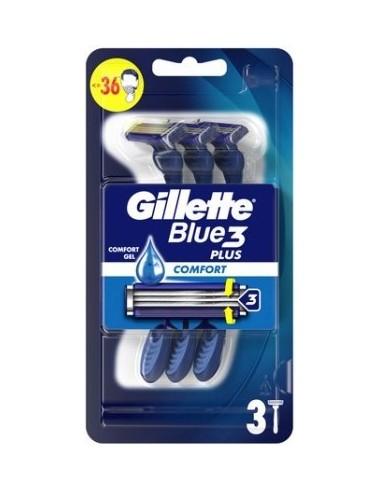 Gillette Blue3 3 Razors 1pc