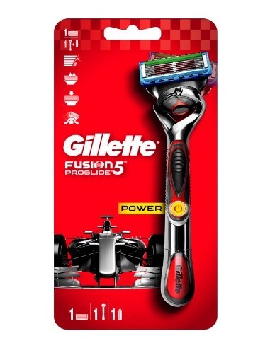 Gillette Fusion Proglide Power Razor 1pc