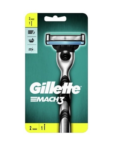 Gillette Mach3 Razor + 1 Blades 1pc