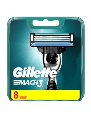 Gillette Mach3 8 Blades 1pc