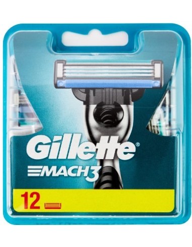 Gillette Mach3 Blades 12 1pc