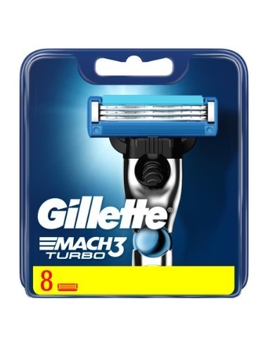 Gillette Gillette Mach3 Turbo Blades 8 1pc