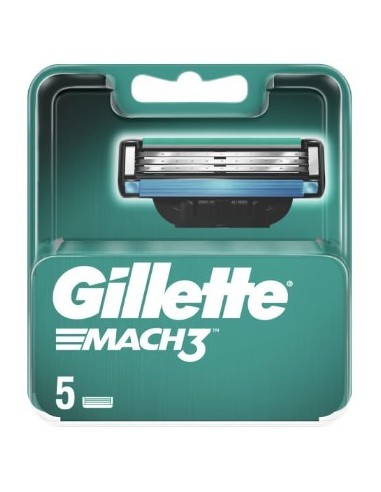 Gillette Mach3 Blades 5 1pc