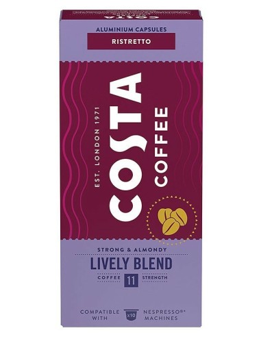 Costa Coffee Capsules The Lively Blend 8pcs 57g