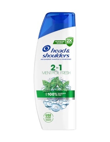 Head & Shoulders Shampoo 2in1 Menthol 250ml