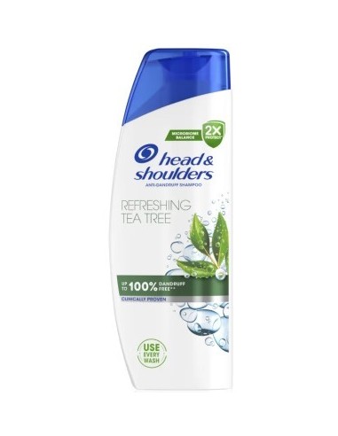 Head & Shoulders Shampoo Refreshing Tea Tree 250ml