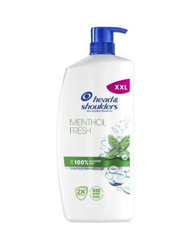 Head & Shoulders Shampoo Menthol 800ml