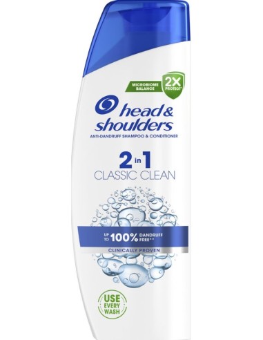 Head & Shoulders Shampoo 2in1 Classic Clean 330ml