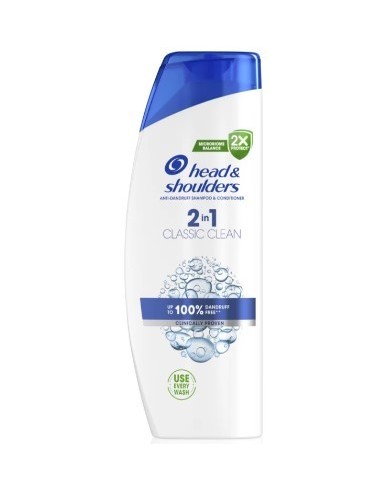 Head & Shoulders Shampoo Classic Clean 400ml